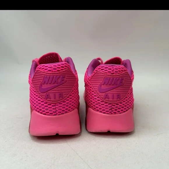 Nike Air Max 90 Ultra Breathe Pink Blast Running Shoes Women's 7.5 Sneakers - Picture 5 of 8